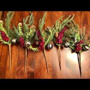 Five Christmas stems